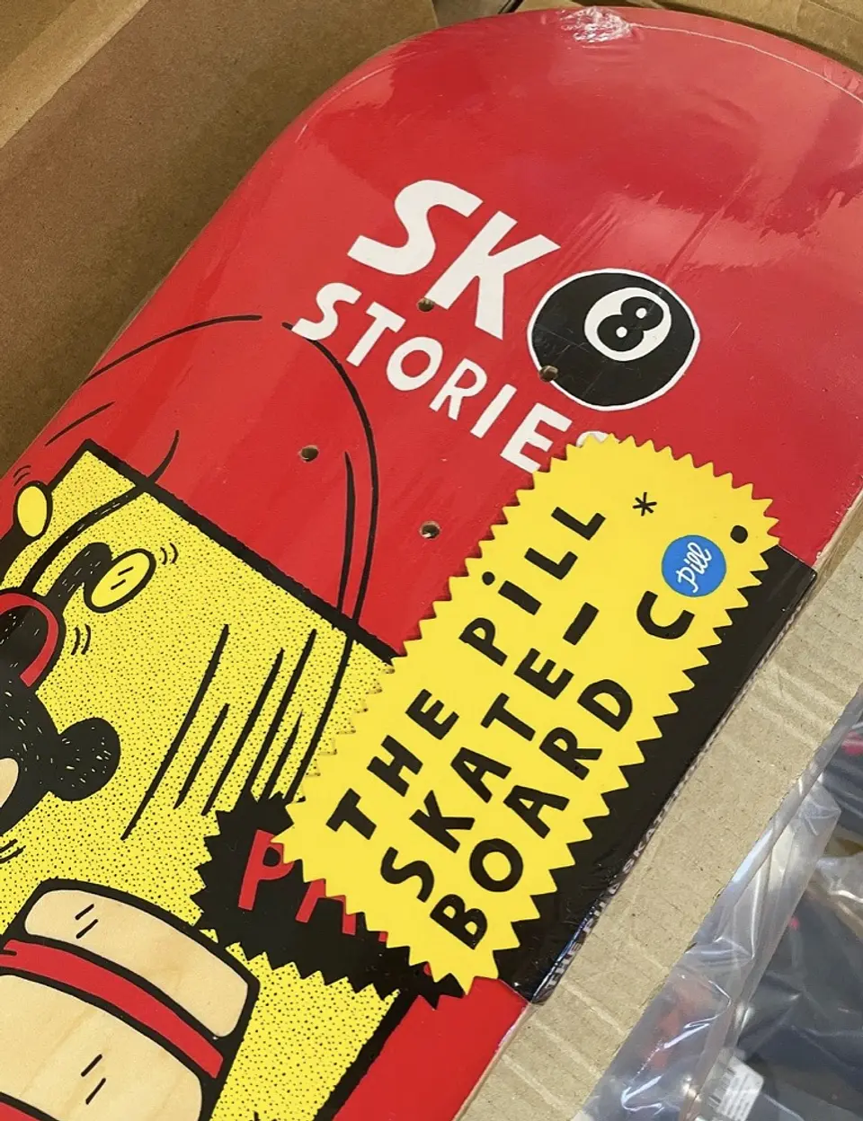Deck pill skateboard Stories hammer 8.0 3