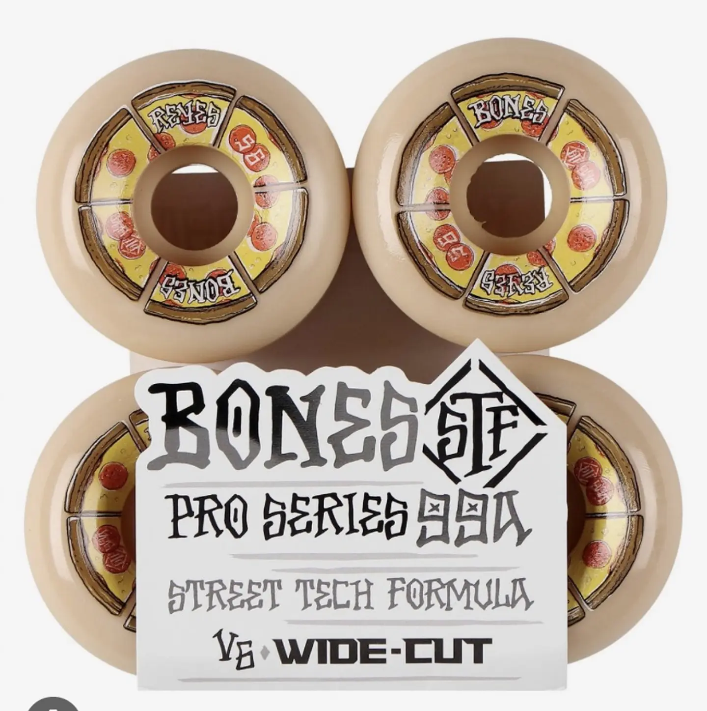 Bones Bones Stf Reyes Pipin Hot V6 Rueda (White) 56mm 99a 2