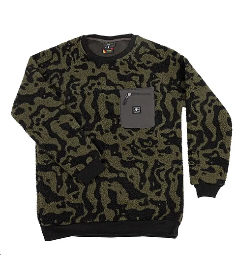 SHERPA CREW NECK ACID GREEN Kaya Unite 