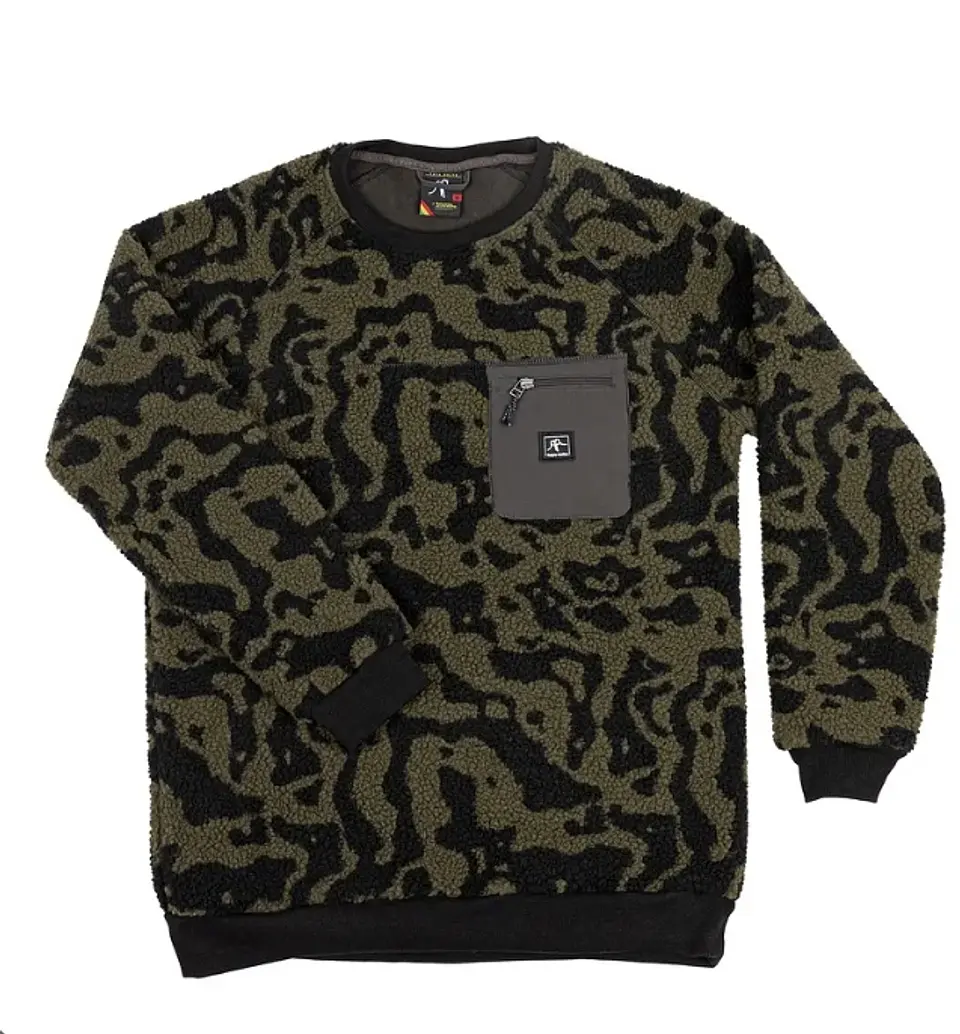 SHERPA CREW NECK ACID GREEN Kaya Unite  1