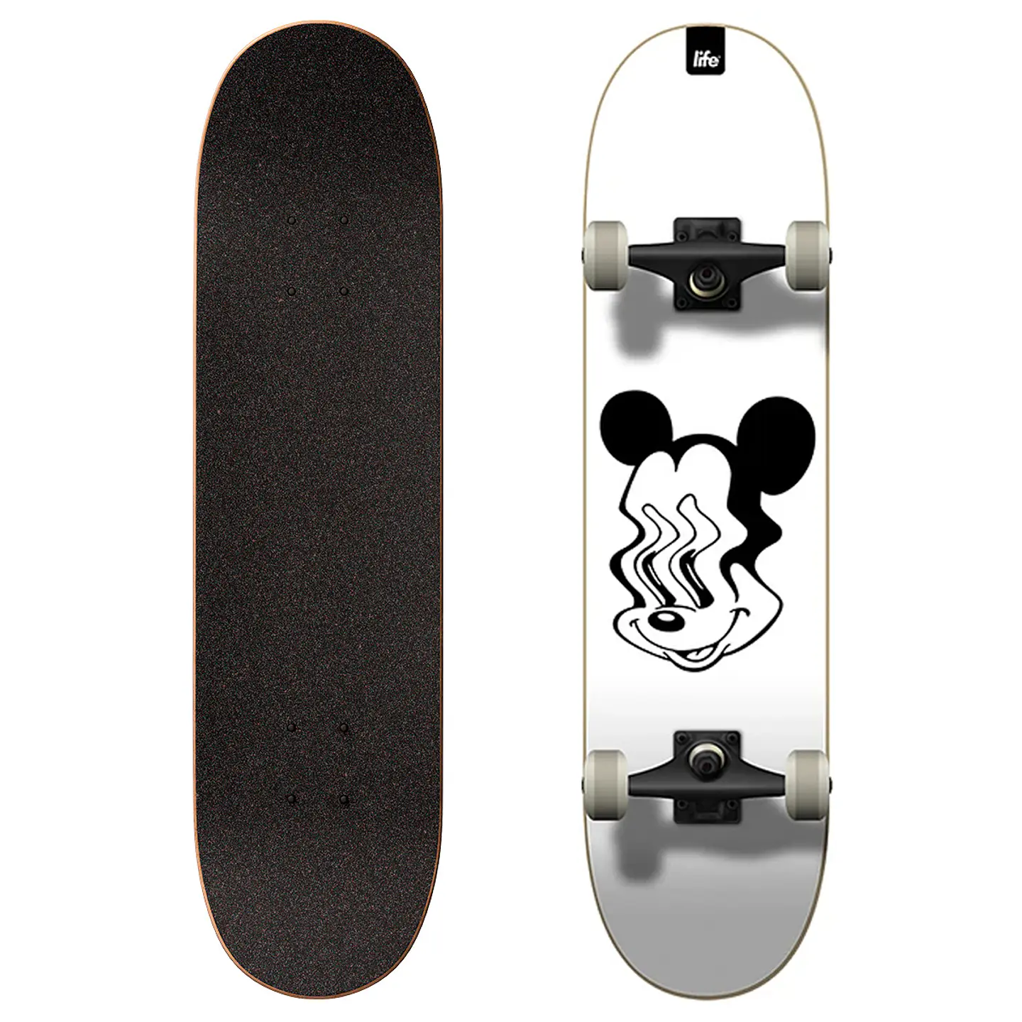 Pro Mickey Mad White 7.75
