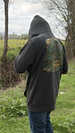 Hoodie / hoodie pullover teaching black L - Miniatura 2