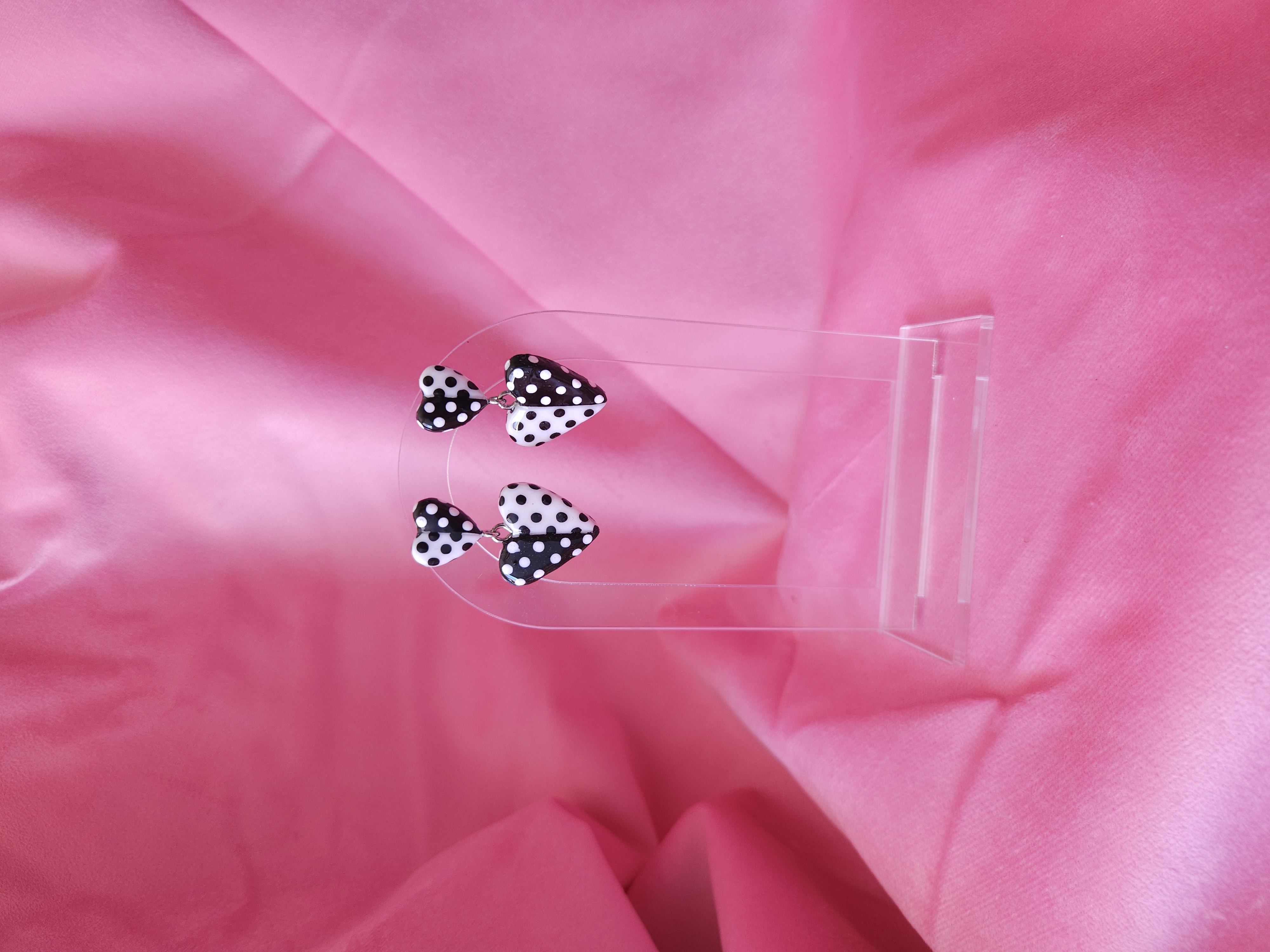 POLKA CUPID - negro/blanco 2