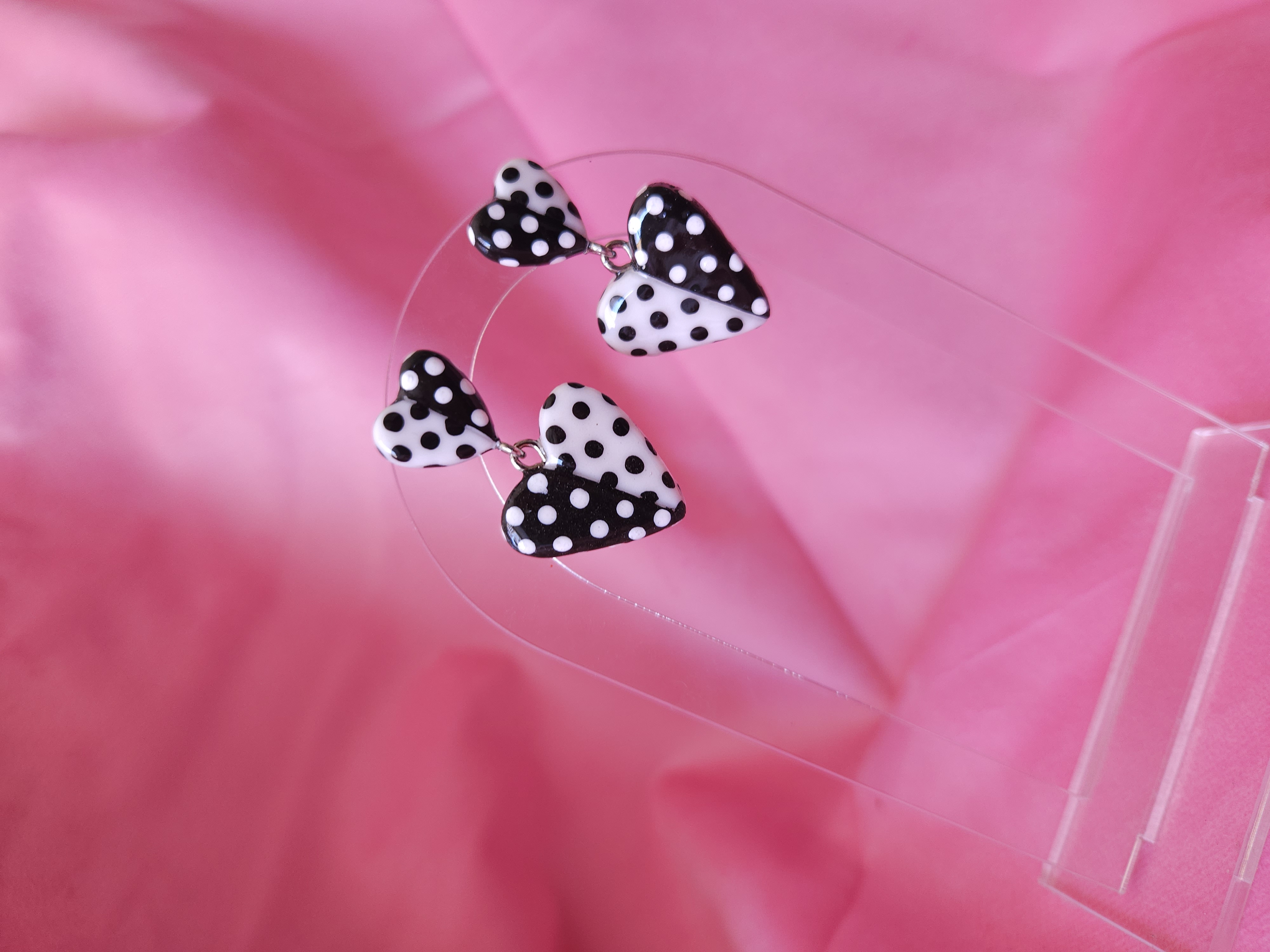 POLKA CUPID - negro/blanco 3