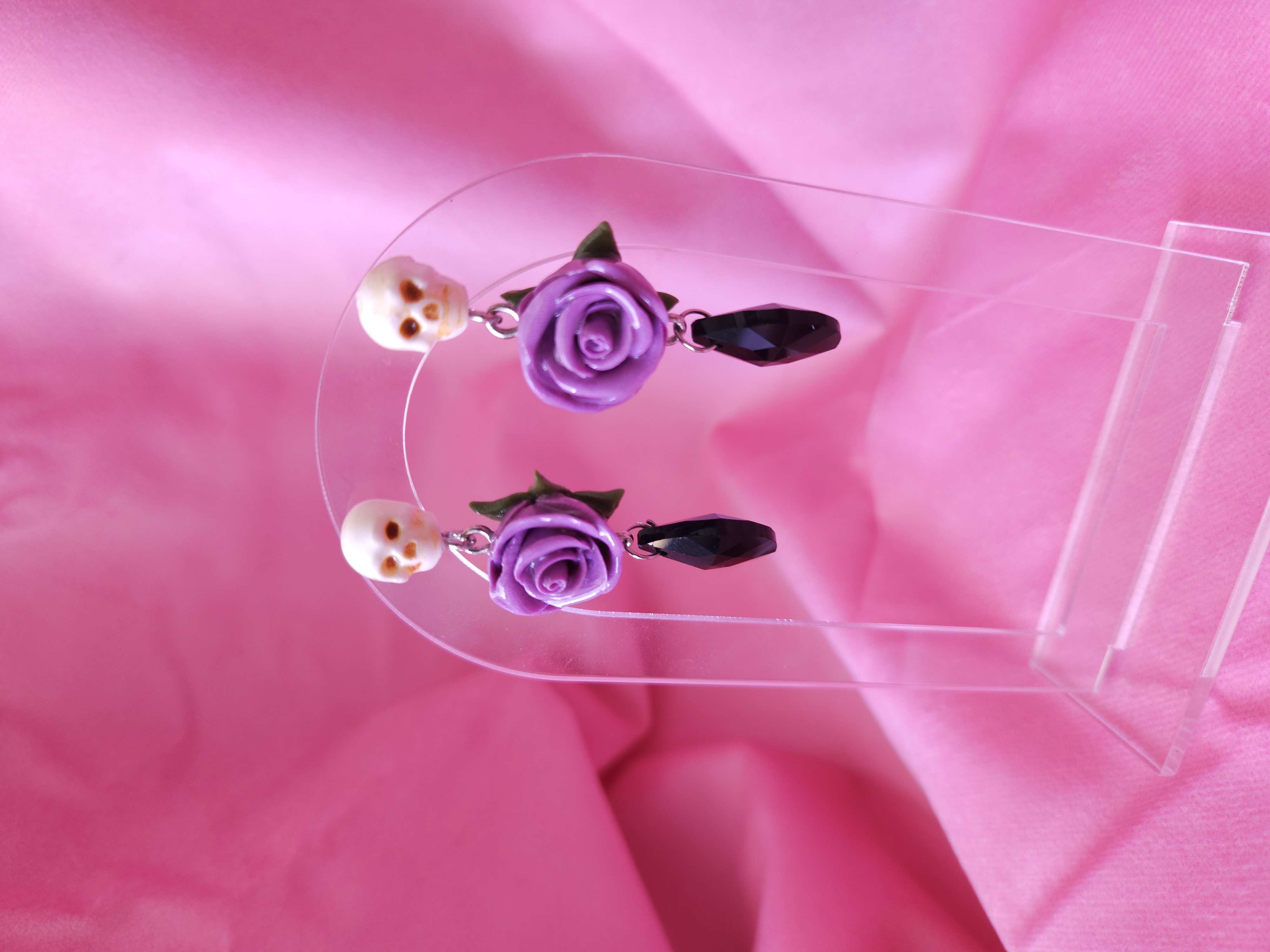 LEBKA - lavanda/negro 2