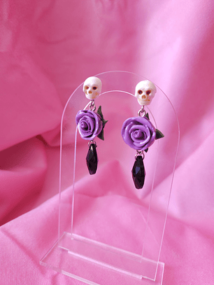 LEBKA - lavanda/negro