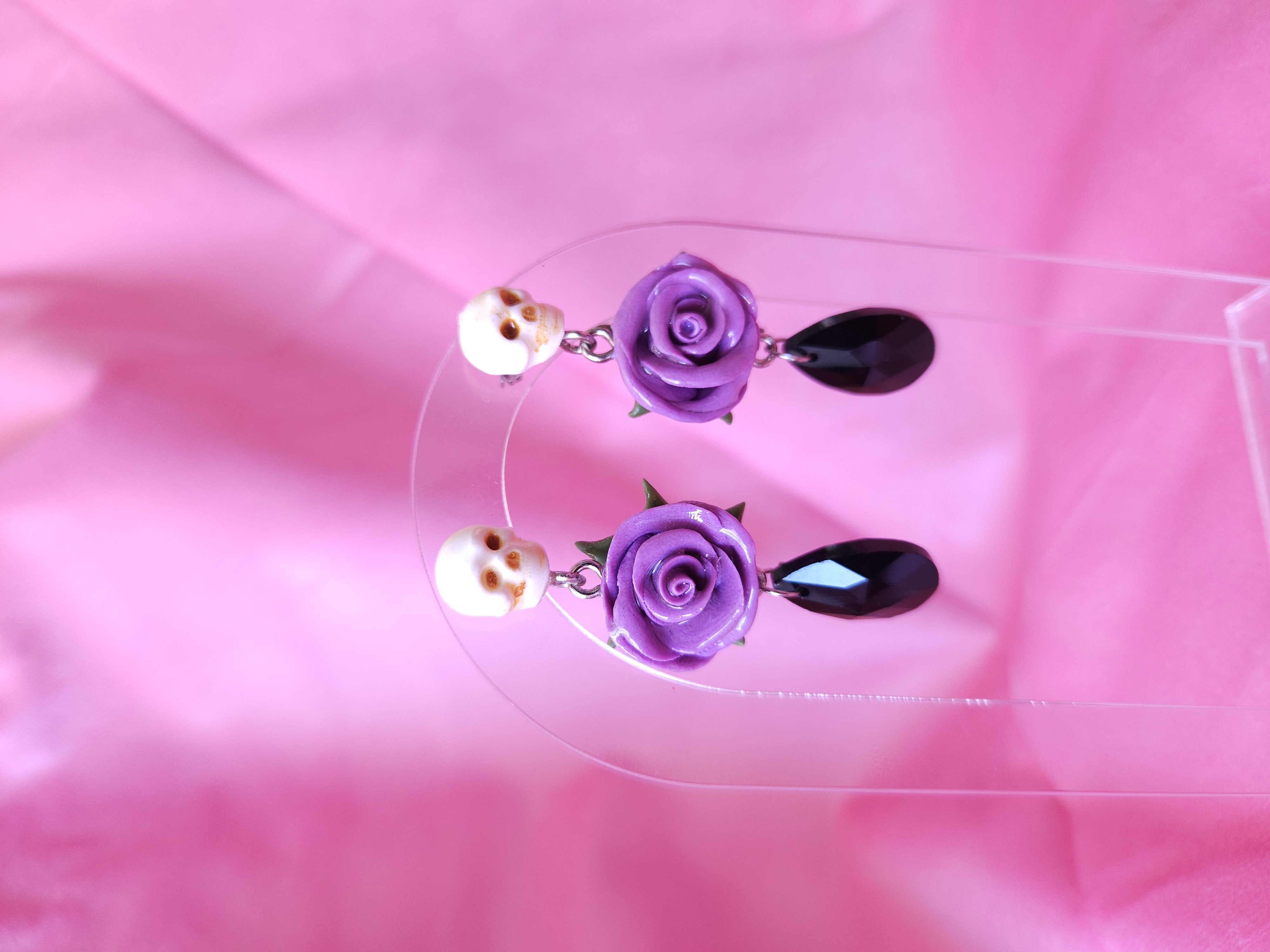 LEBKA - lavanda/negro 3