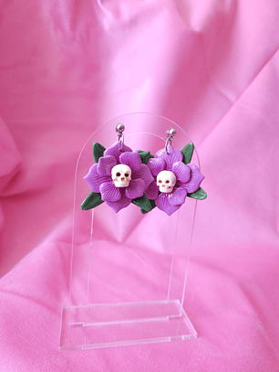 DEVIL'S GARDEN SKULL - lavanda 