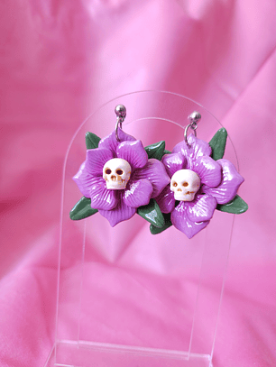 DEVIL'S GARDEN SKULL - lavanda 