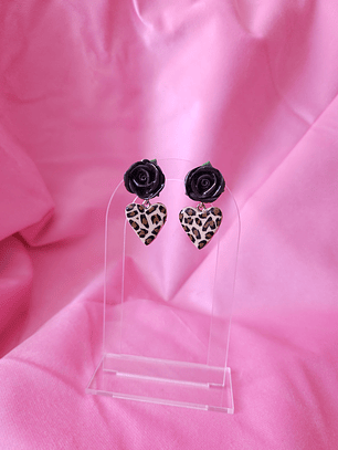 DYR LEOPARD - negro/cafe