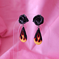 BURNING LOVE DROP - negro/amarillo - Miniatura 3