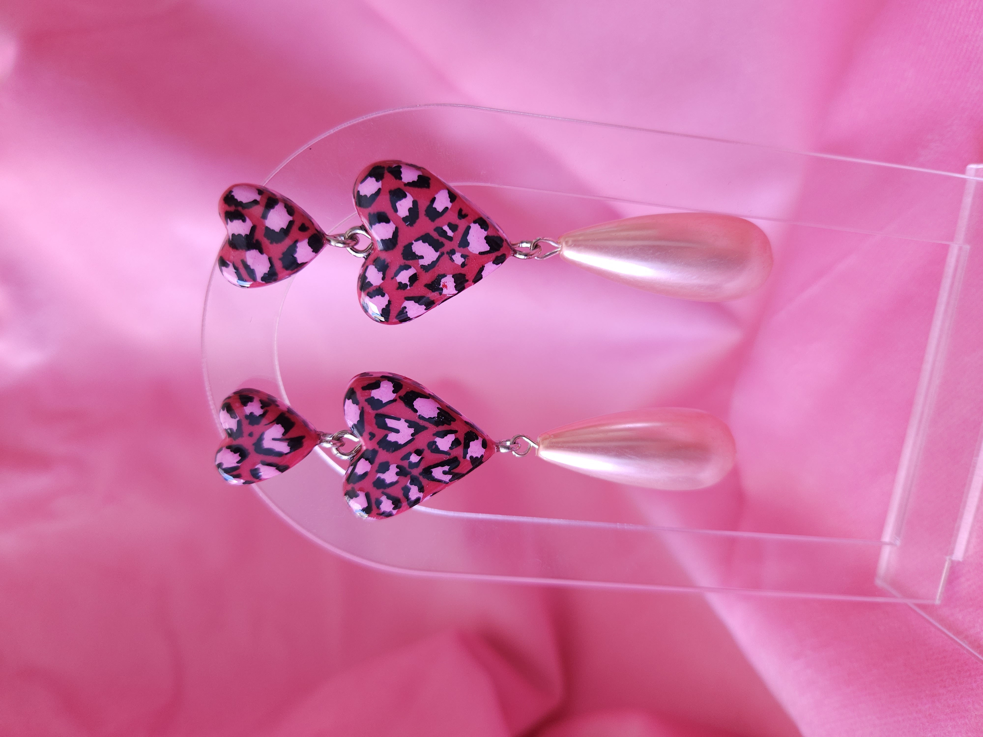 JOAN LEOPARD DROP - rojo 1