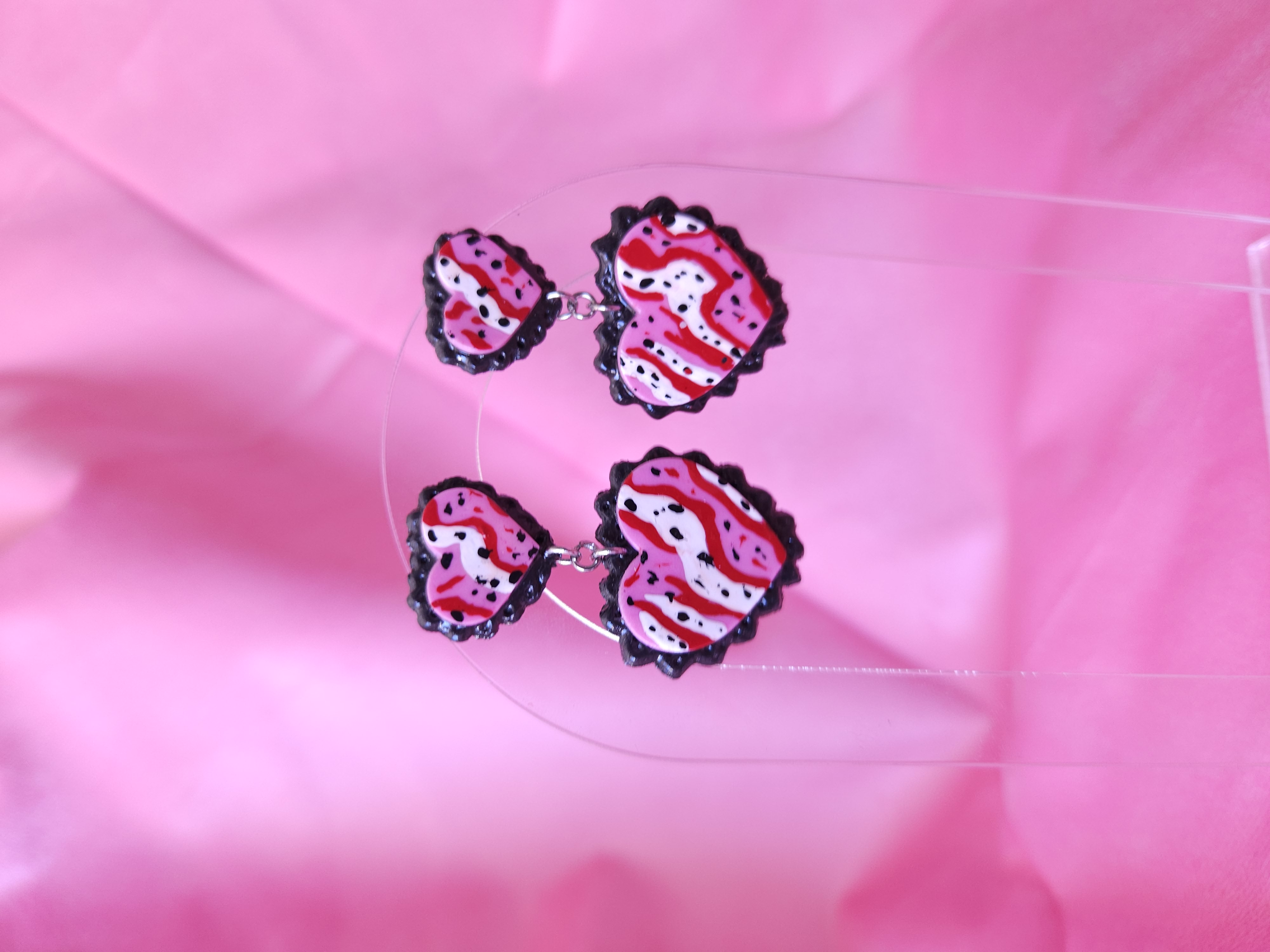 MARTA ABSTRACT - rojo/rosa 2