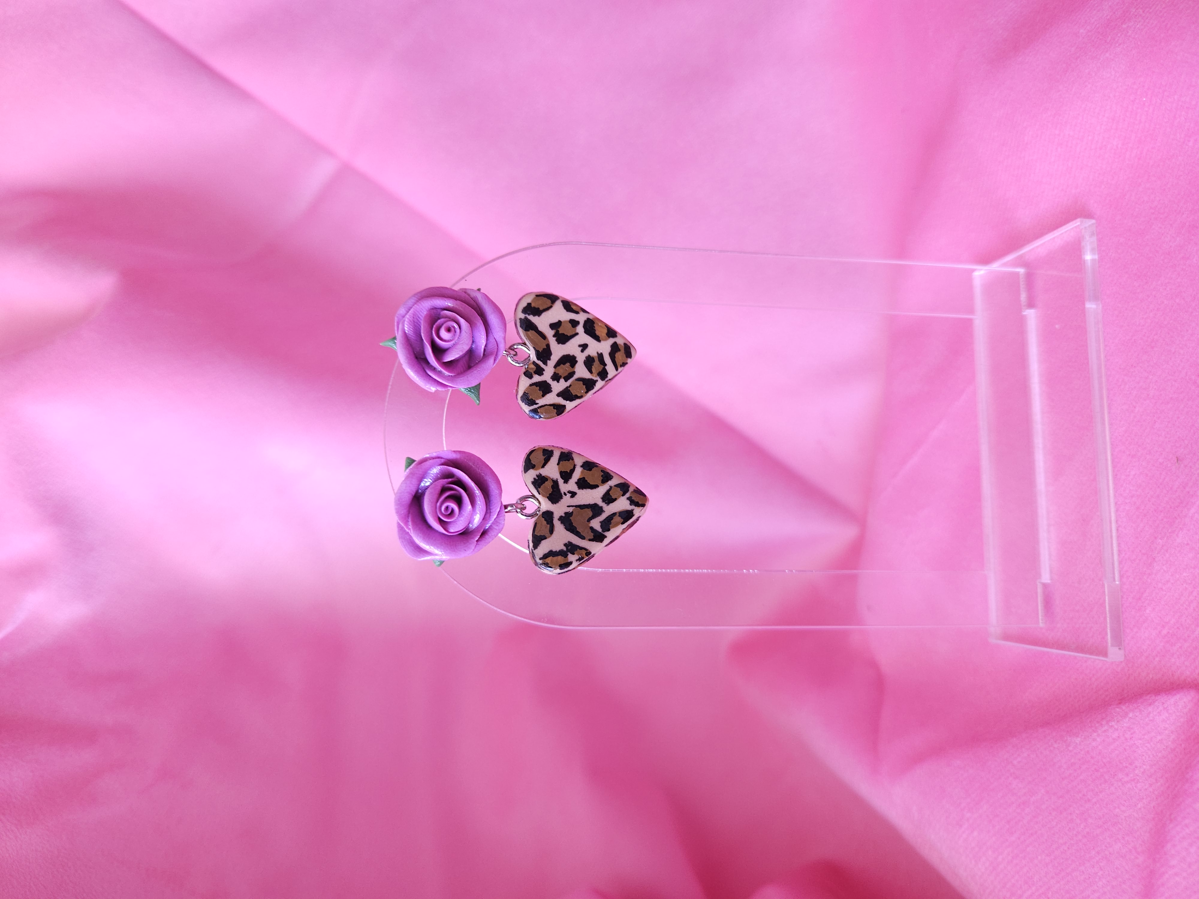 DYR LEOPARD - lavanda/cafe 3