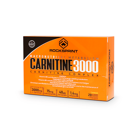 Carnitine 3000 20 Ampolas
