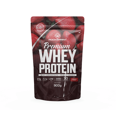 Premium Whey Protein 900g Strawberry Cream