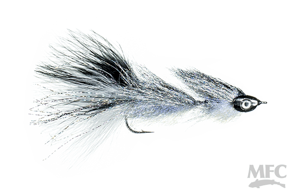 Articulated Coffey´s Sparkle Minnow, Smoke #04