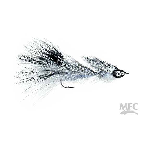 Articulated Coffey´s Sparkle Minnow, Smoke #04