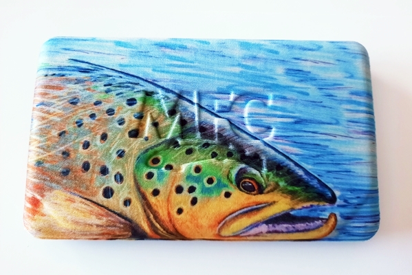 MFC Midge Flyweight Fly Box - Hallock's Brown Trout