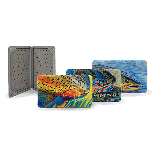 MFC Midge Flyweight Fly Box - Hallock's Brown Trout