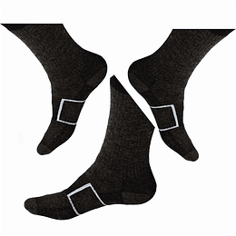 Pack de 2 pares de calcetines de lana merino Mountain Lodge