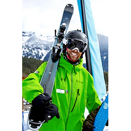 Chaqueta de nieve marca Under Armour, modelo Hardshell (equipamiento técnico)
