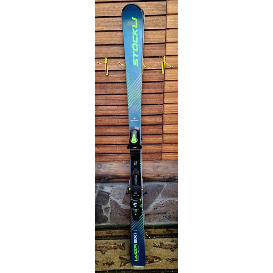 Ski Stöckli modelo Laser SX 1.65m con fijaciones SRT Speed 12 (artículo nuevo) Sólo una unidad en venta