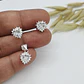 conjunto micro circón de corazón  - Miniatura 1
