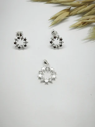conjunto: copo de nieve 