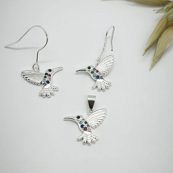 conjunto colibrí  1