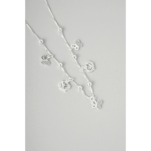 Pulsera Corona-Mariposa