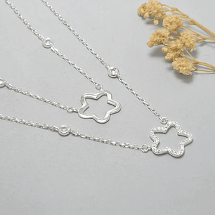 Collar Doble Estrella
