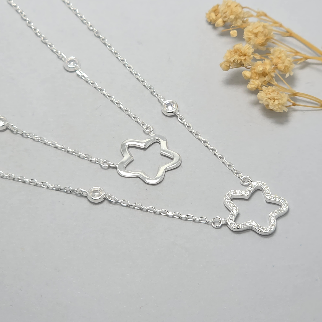 Collar Doble Estrella 1