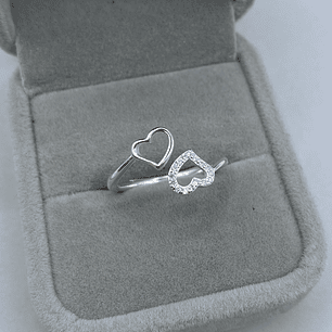 Anillo Ajustable Corazón 