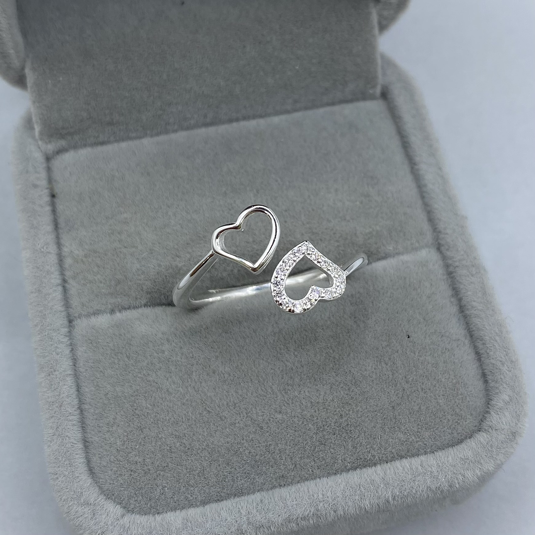 Anillo Ajustable Corazón  1