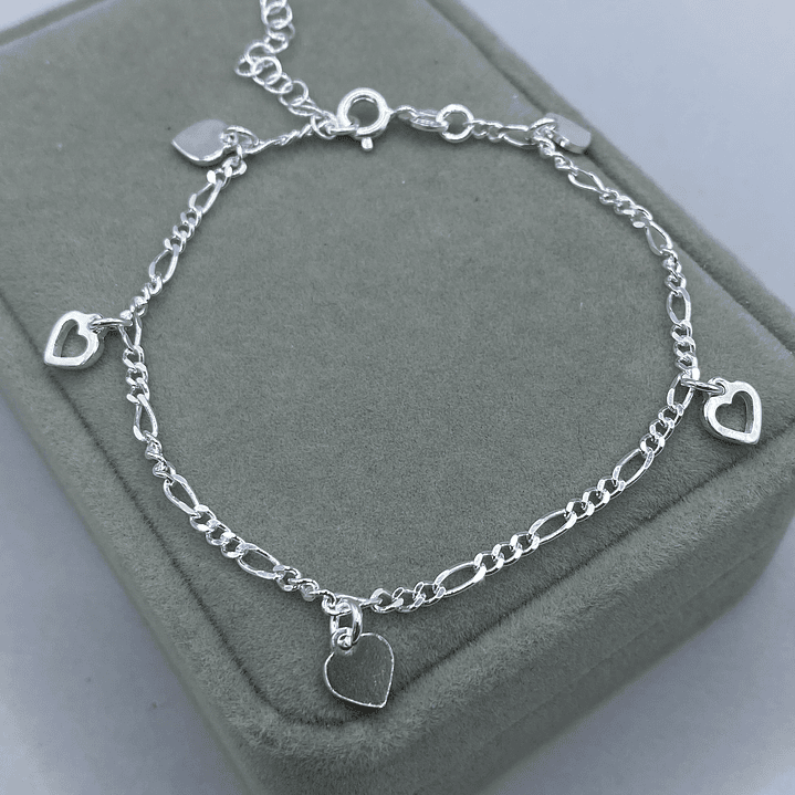 Pulsera Corazones 1