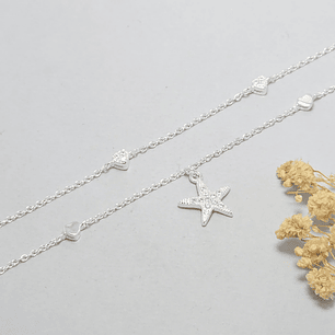 Pulsera Doble Estrella 