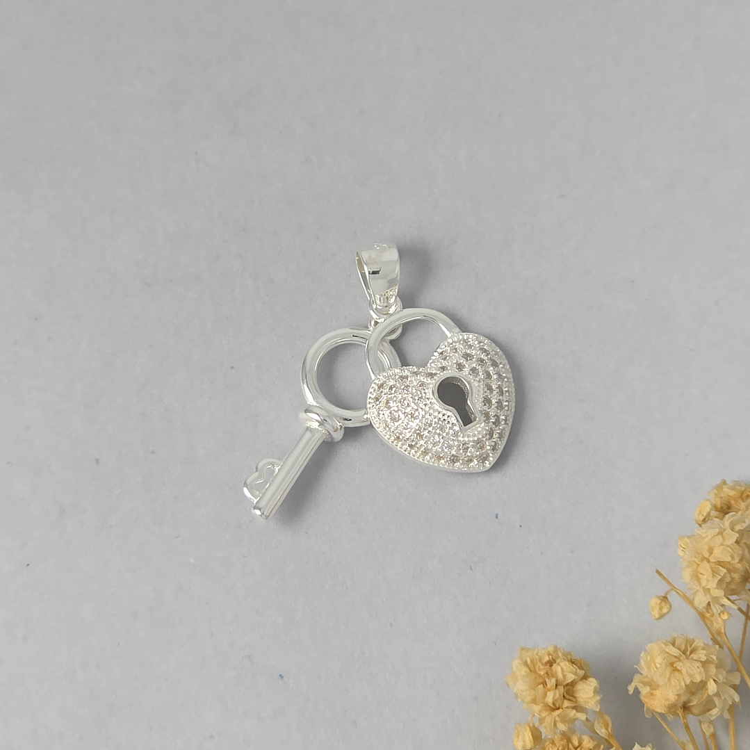 Colgante Corazón/Llave 1