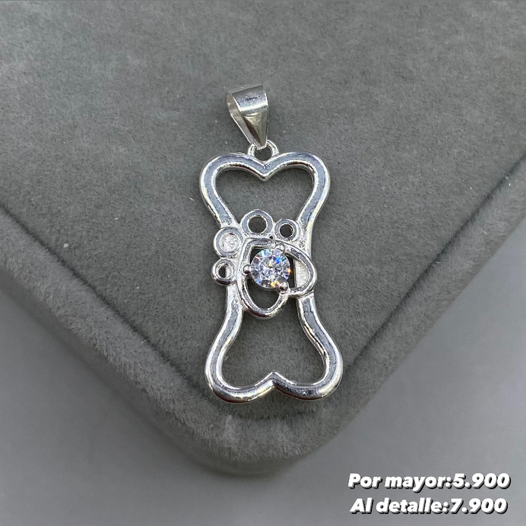Colgante Huella de Perro 1