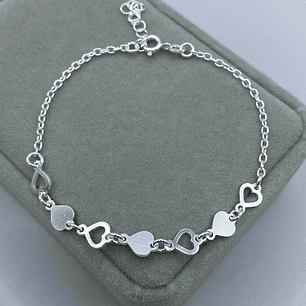 Pulsera Corazones