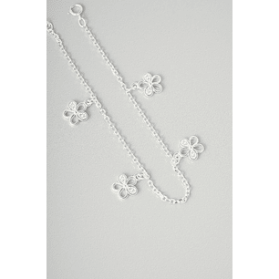 Pulsera Flor Microcircon 