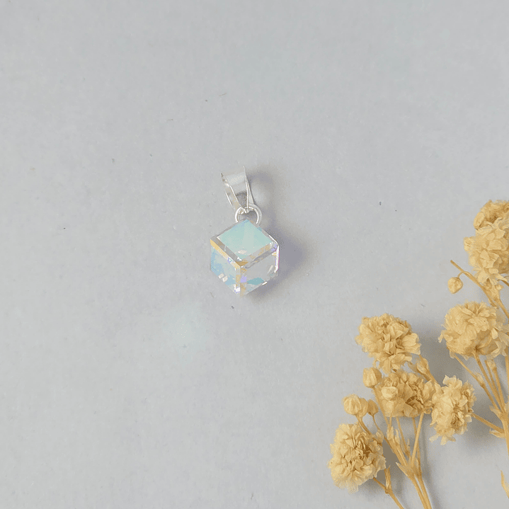 Colgante Cubo Tornasol 2