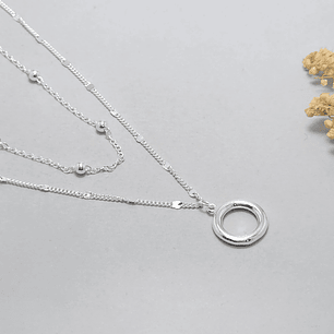Collar Doble Circulo