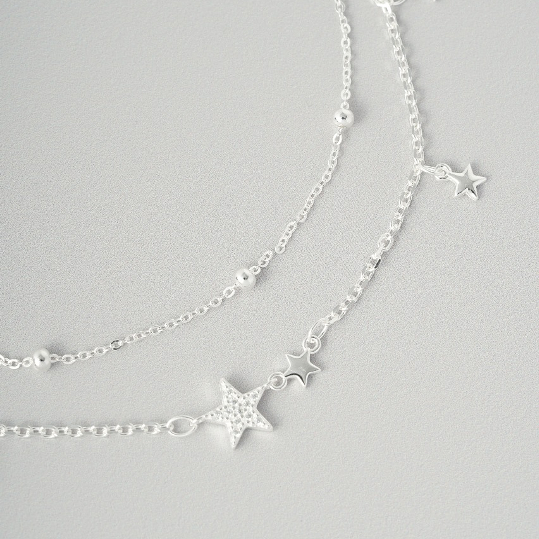 Pulsera Doble Estrella 1