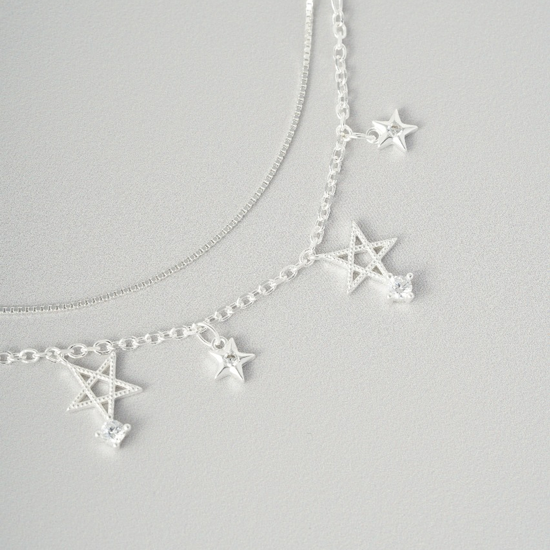 Pulsera Doble Estrella 1