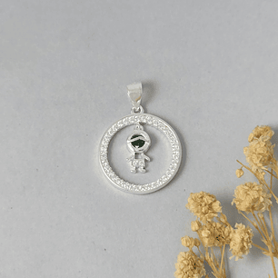 Colgante Niño Microcircon 
