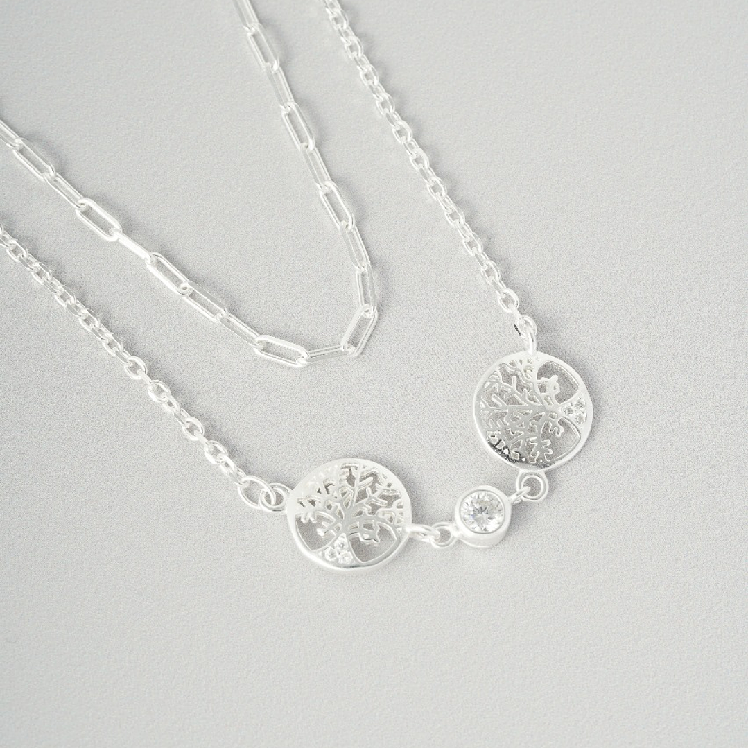 Pulsera Doble Árbol de la Vida 1