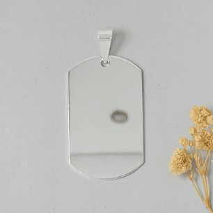 Colgante Placa Lisa