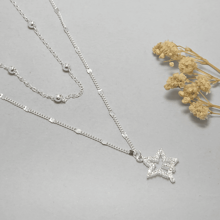 Collar Doble Estrella 1