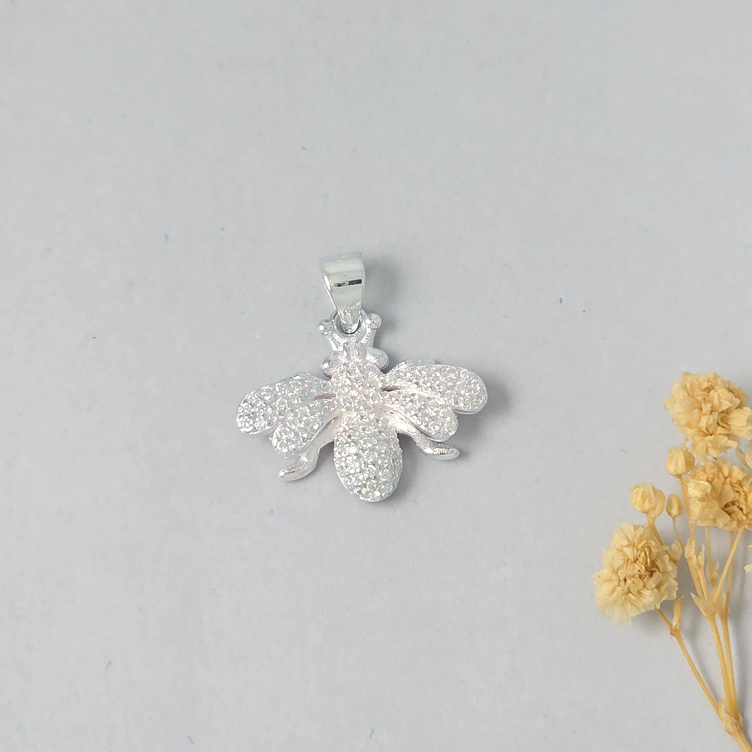 Colgante Abeja Microcircon  1